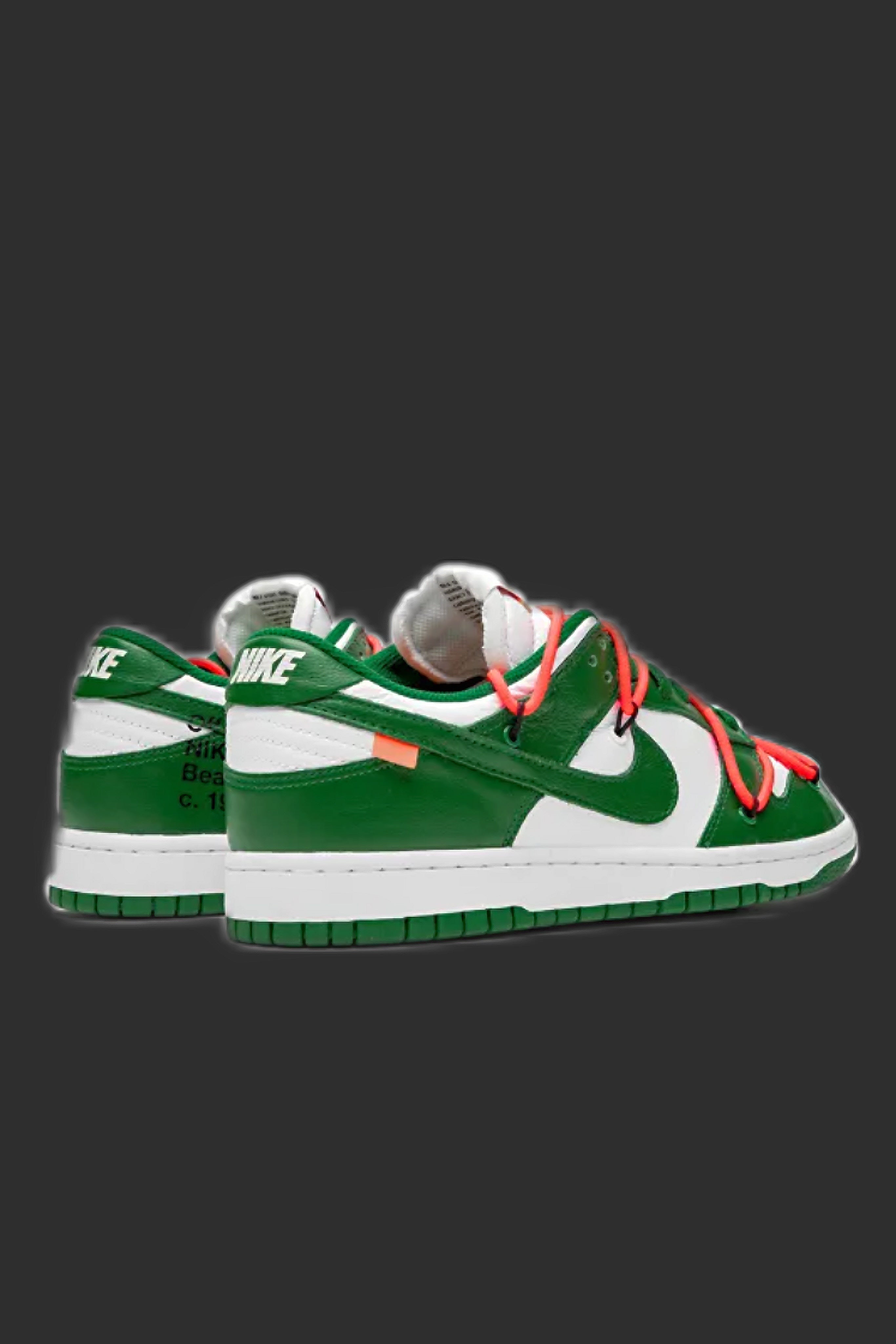 NIKE X OFF-WHITE DUNK LOW “PINE GREEN”