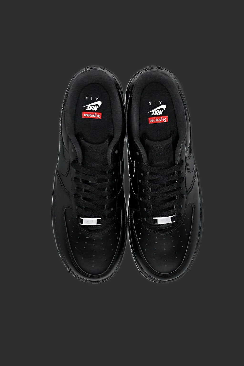 BLACK+RED ACCENT SNEAKER