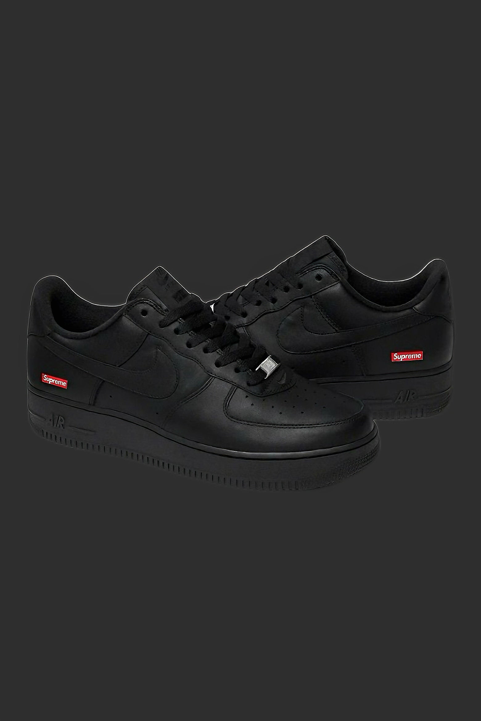 BLACK+RED ACCENT SNEAKER